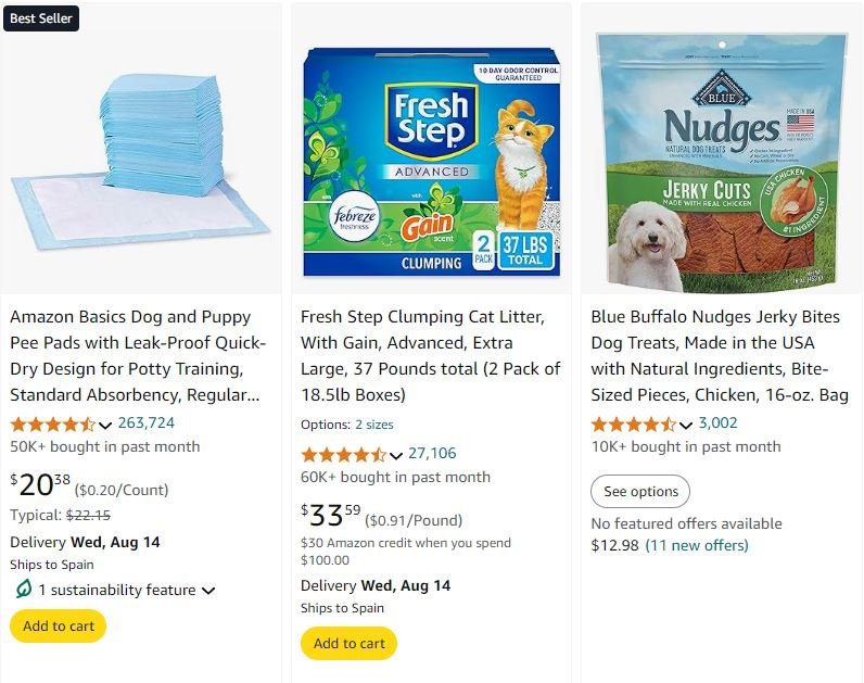 Pet Supplies Amazon